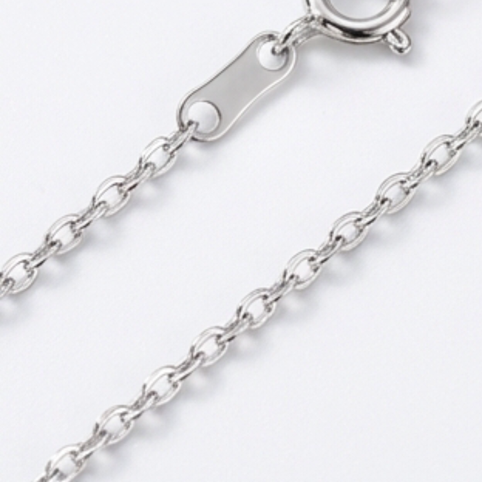 Lunaire - Aqua Blue Teardrop Pendant Necklace