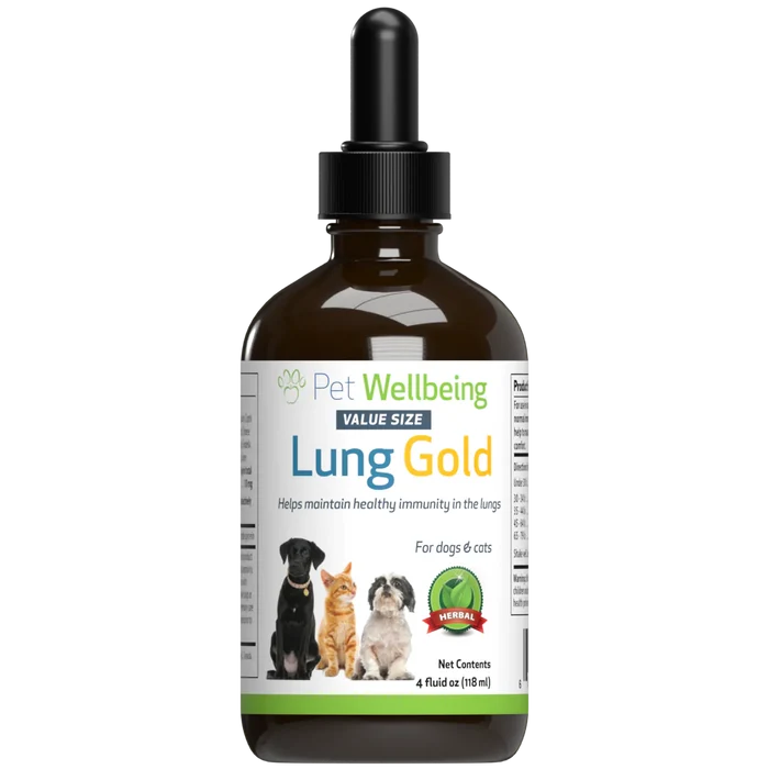 Lung Gold - for Dog & Cat Respiratory Stability