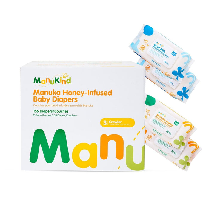 Size 3 / Diapers + Wipes Bundle