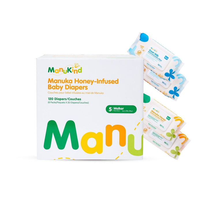 Size 5 / Diapers + Wipes Bundle