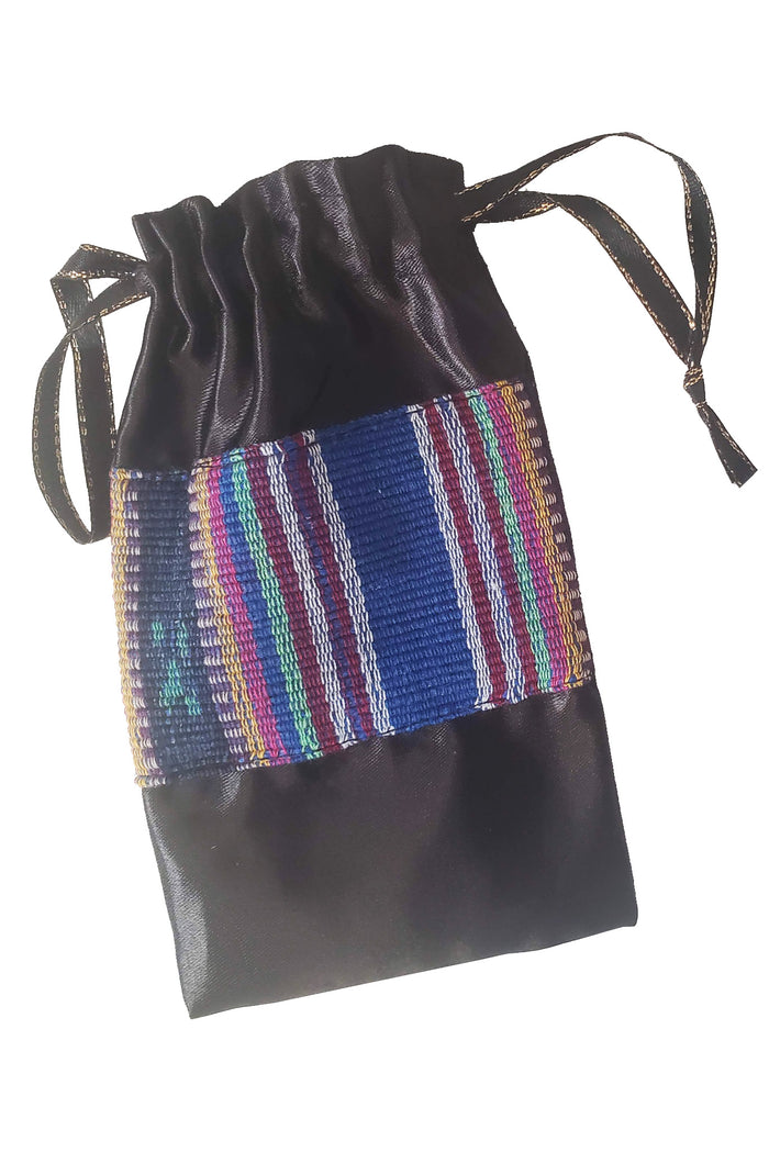 BARONG WAREHOUSE - Maranao Mother of Pearl Inlaid Wooden Hoop Earrings