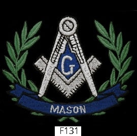 Mason Wreath Patch