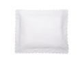 Matouk White Diamond Pique Euro Shams