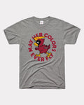 Grey May Her Colors Ever Fly Iowa State Cyclones Vintage T-Shirt