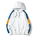 Men's Casual Hoodie Pullover - Solid Color Streetwear