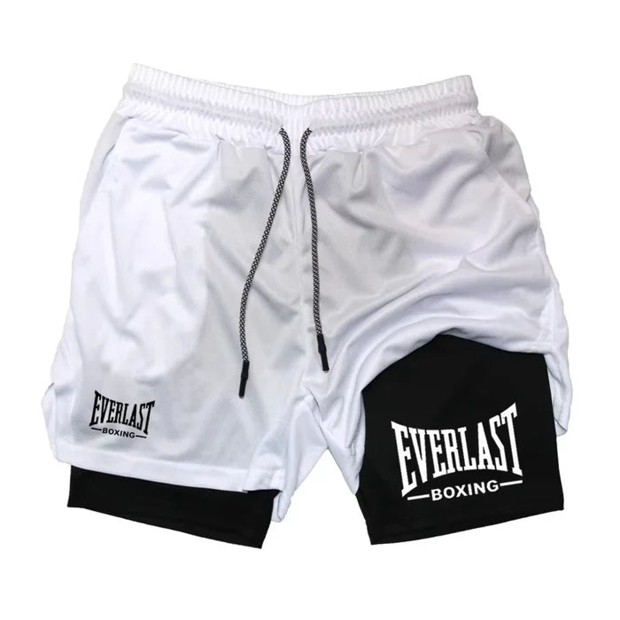 Men's Compression Gym Shorts Mozambique - Quick Dry Sports Shorts for Basketball & Fitness