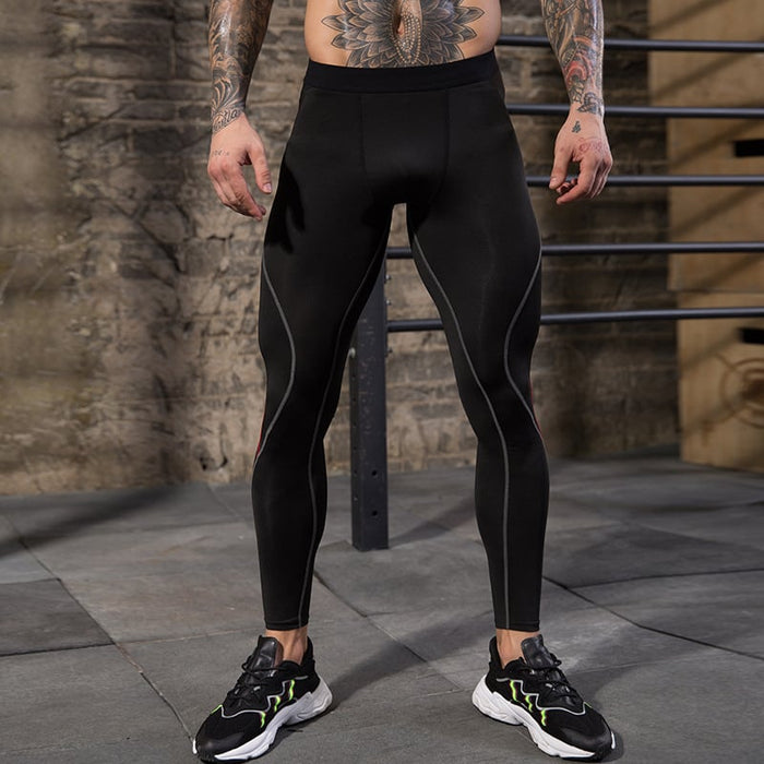 Men's Fitness Running Leggings - Stylish Training Pants