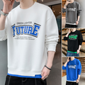 Men's Future Lighter Sweatshirt with Letter Print (One Piece)