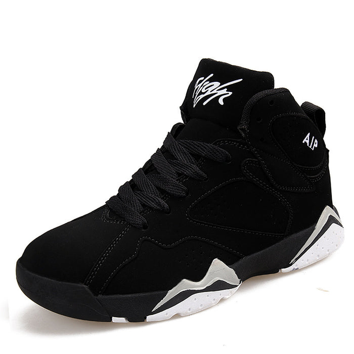 Men's High-Top Basketball Shoes for Couples and Teens