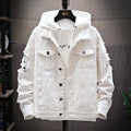 Men's Korean Style Denim Jacket Mozambique - Couple Autumn Fashion Jacket