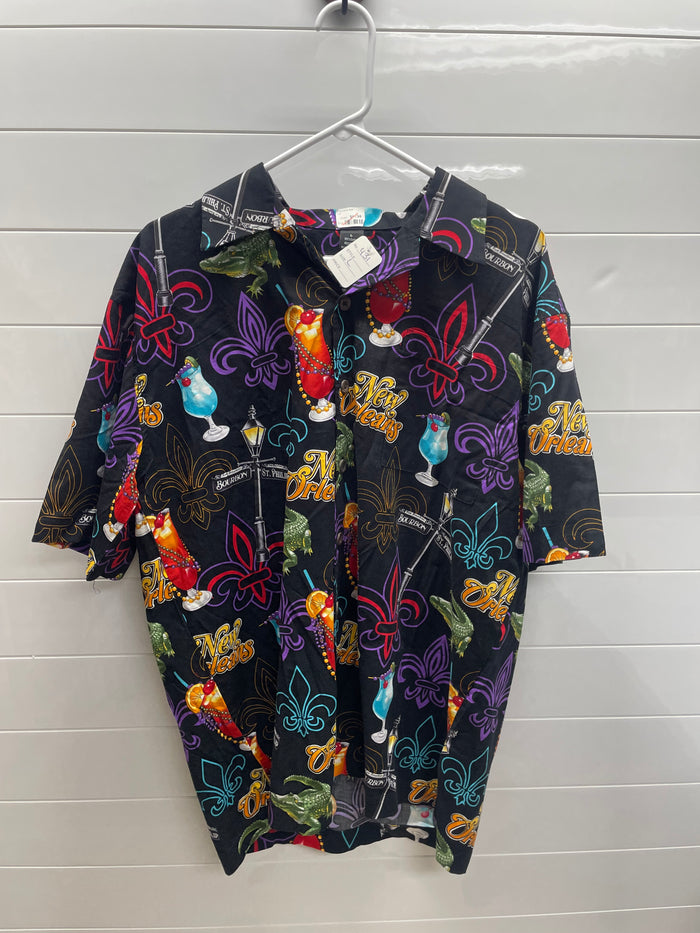 Men’s large button up