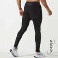 Men's Quick Dry Elastic Fitness Running Pants