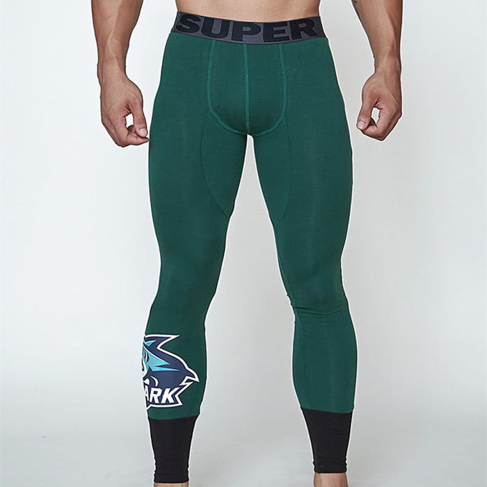 Men's Slim Fit Printed Thermal Fashion Pants
