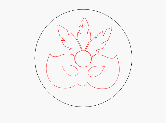 MG Mask Round SS