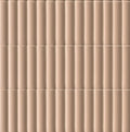 Microtiles 3D Forms Fluted Terracotta 10x30 Tile Terratinta