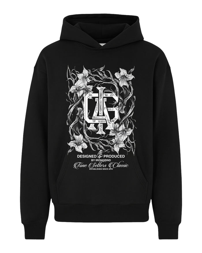 'Midnight Bloom' Box Hoodie