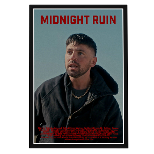 "Midnight Ruin" (2023) Framed Movie Poster
