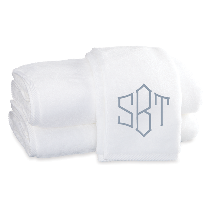 Milagro Bath Towels with Monogram