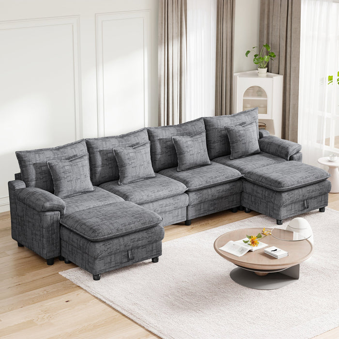 4 Seater Sofa - U Shape