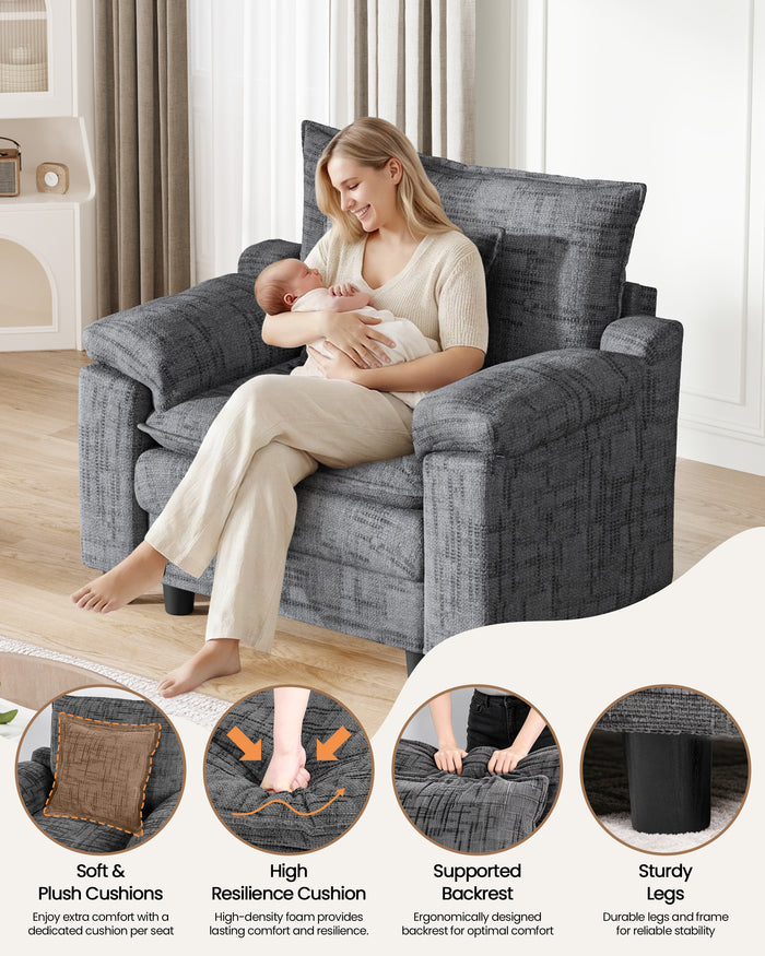Modern Cloud Modular Sectional Sofa