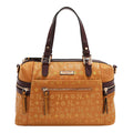 MONOGRAM LOGO SATCHEL BAG