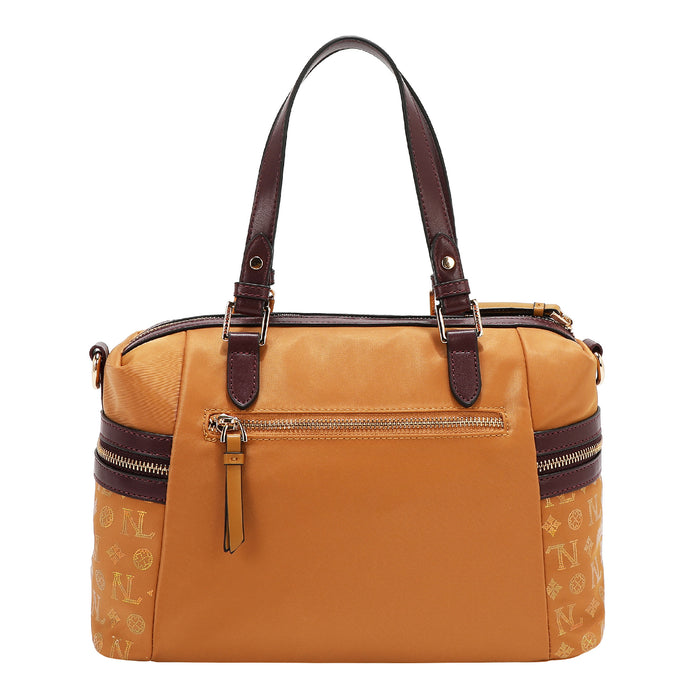 MONOGRAM LOGO SATCHEL BAG