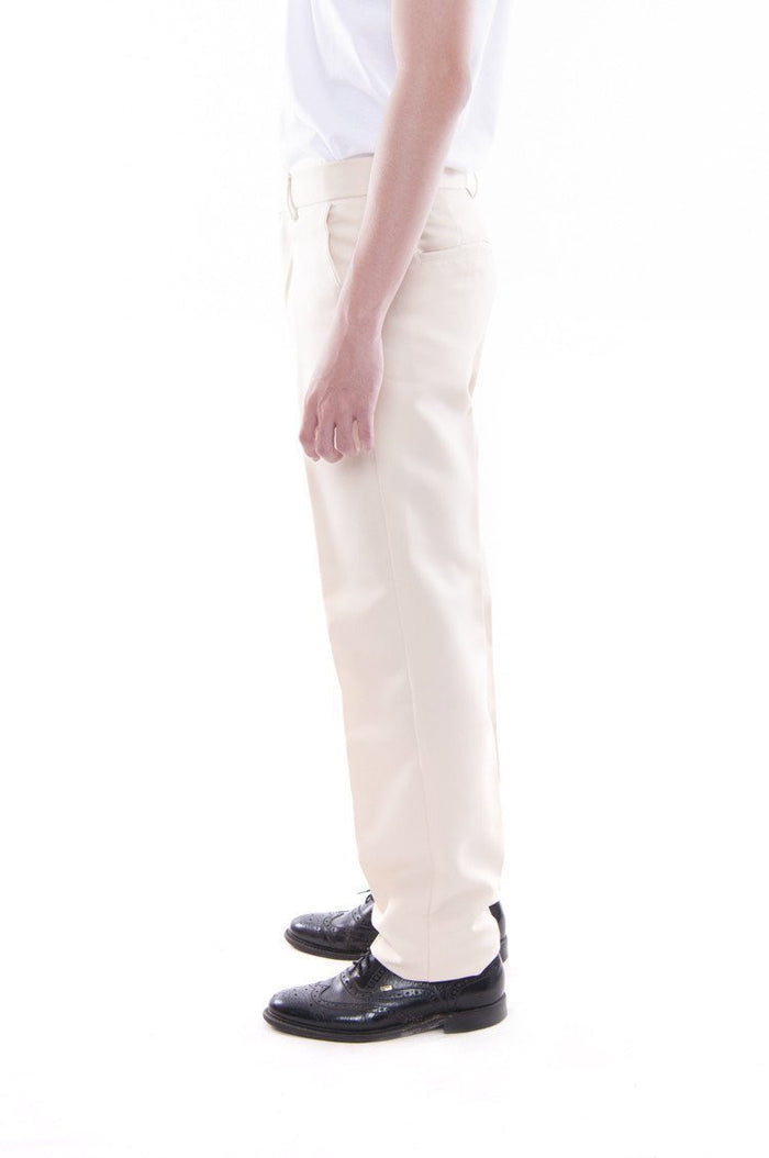 BARONG WAREHOUSE - MP03 - PRE-ORDER - Men's Regular Fit Wool Slacks Beige