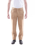 BARONG WAREHOUSE - MP04 - PRE-ORDER - Men's Regular Fit Wool Slacks Tan
