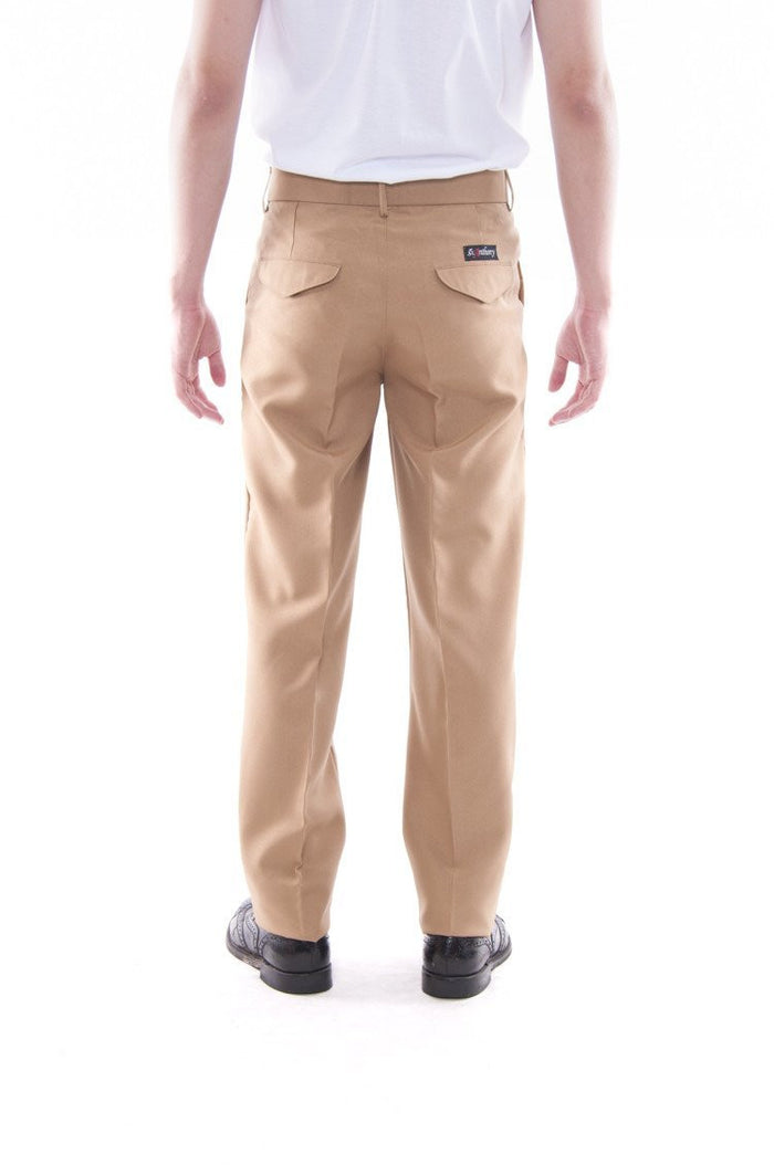 BARONG WAREHOUSE - MP04 - PRE-ORDER - Men's Regular Fit Wool Slacks Tan
