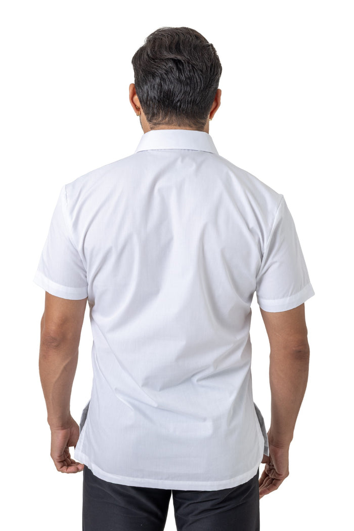 BARONG WAREHOUSE - MY01 - Bihis Mayaman Polo Barong White