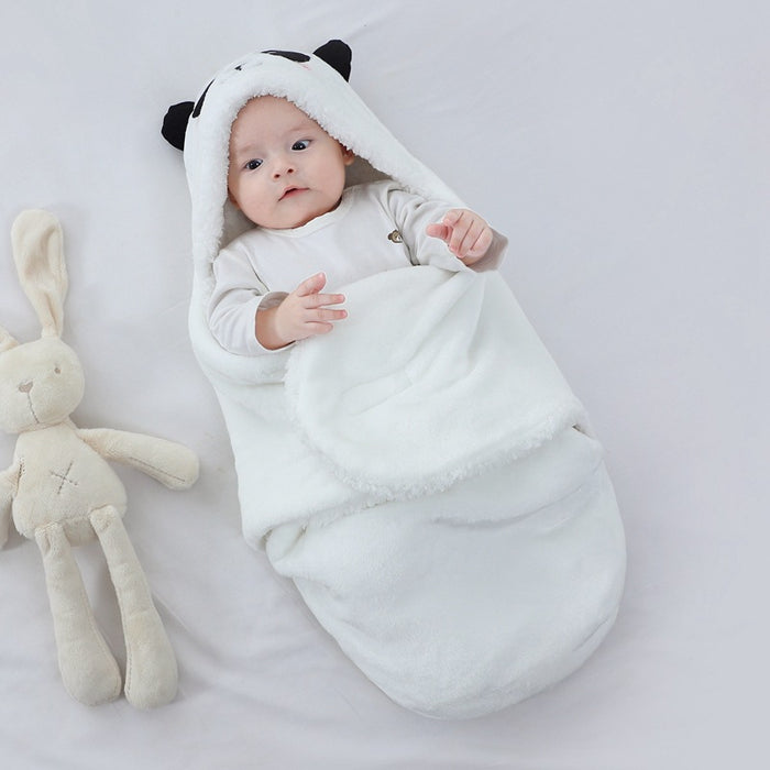 [FLR-shaped quilt] White Panda / Note