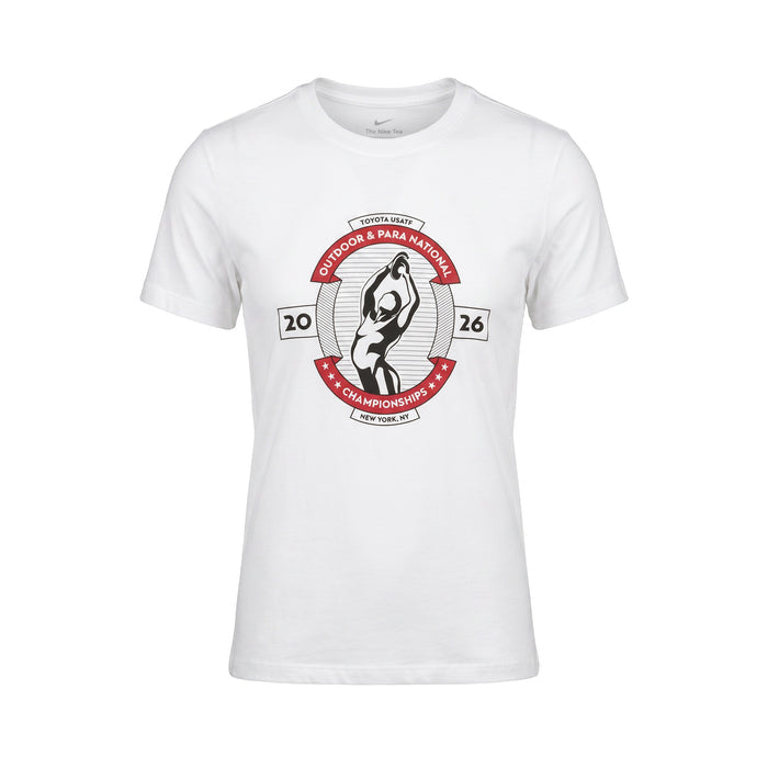 Nike USATF Men's 2026 Outdoor & Para Champs Icon T-Shirt