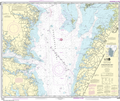 NOAA Chart 12225: Chesapeake Bay - Wolf Trap to Smith Point