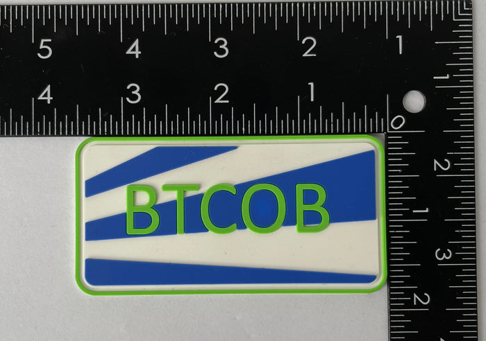 Official VAW-121 BTCOB PVC glow patch