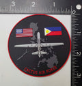 Official VMU-1 Cactus Air Force Philippines Shoulder Patch