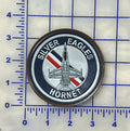 Officially Licensed USMC VMFA-115 Silver Eagles Leather Shoulder Patch