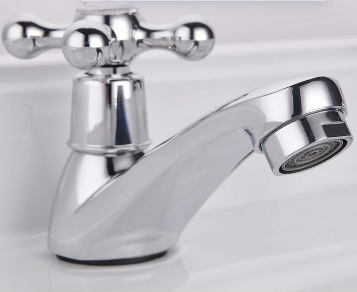Pair Traditional Double Basin Taps for Kitchen Basin Sink