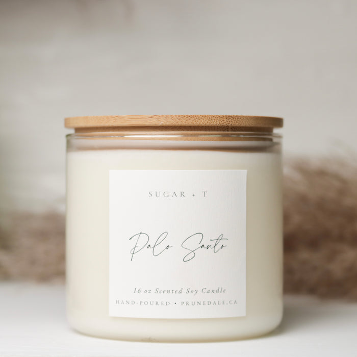 Palo Santo Scented Candle