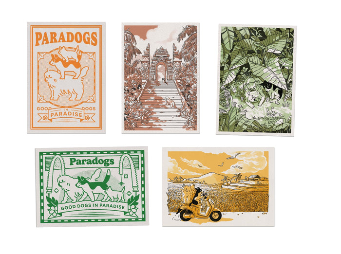 Paradogs Postcard