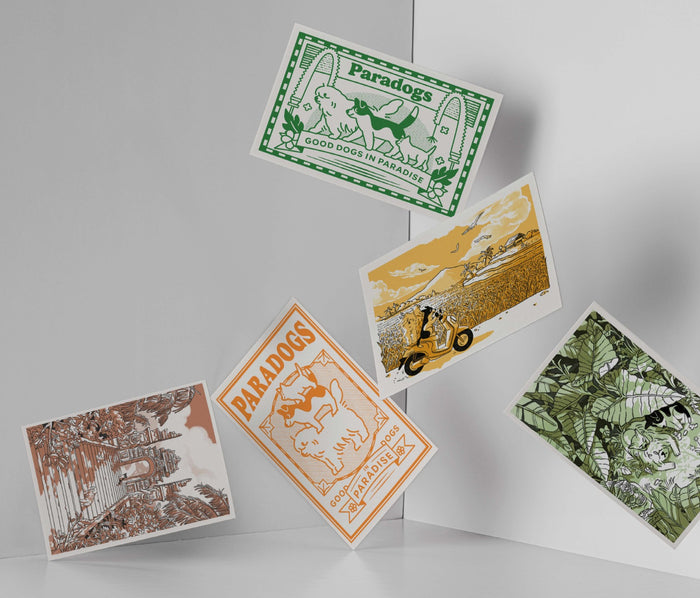 Paradogs Postcard