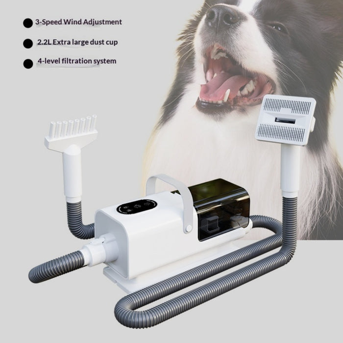 Pet Grooming Vacuum  All-in-One Dog & Cat Grooming Kit