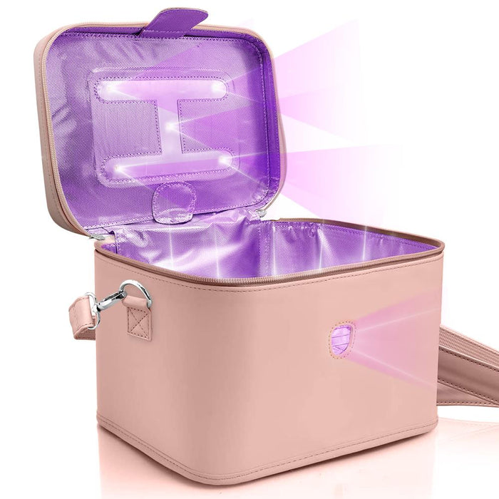 Portable Uv Light Germicidal Bag - Led Ultraviolet Sterilization Bag With 10 Real Uv-C Lamp Beads