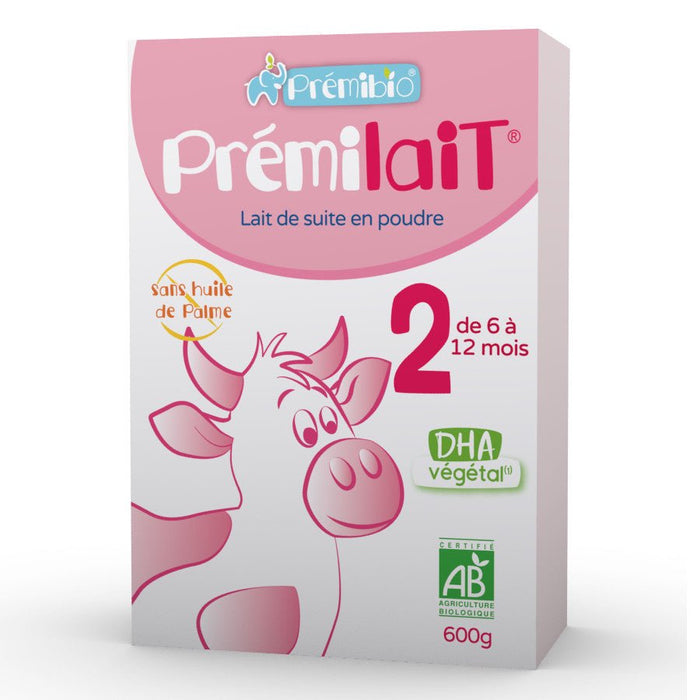Premibio Primemilk Stage 2 Organic Cow Milk Formula from 6 months (600g) - Formuland
