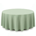 Premium Polyester Round Tablecloth 120" - 220GSM - Sage Green - By TCF Linen