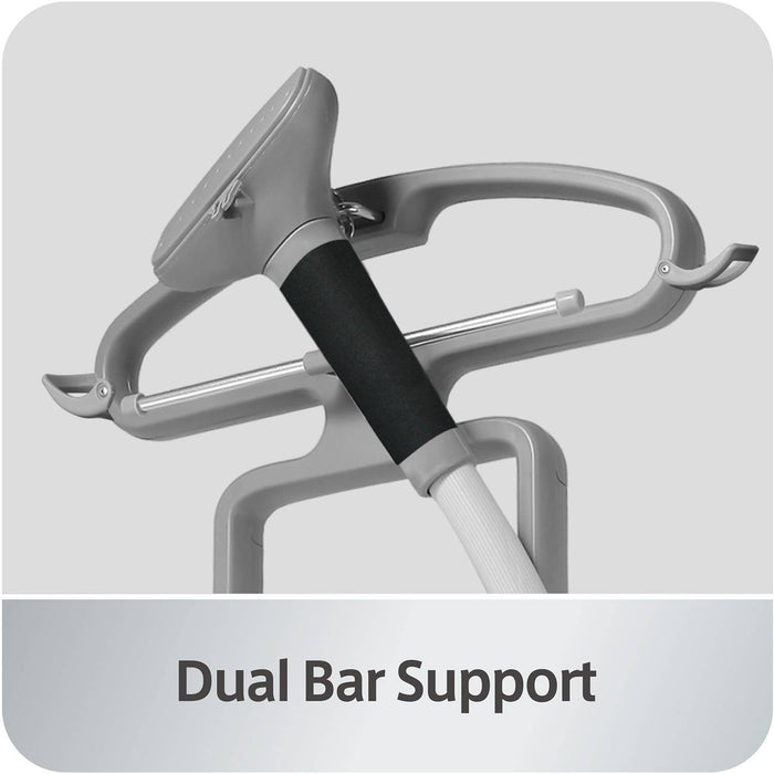 Professional Dual-Bar Garment Steamer w/ Bonus 3pc Descaler