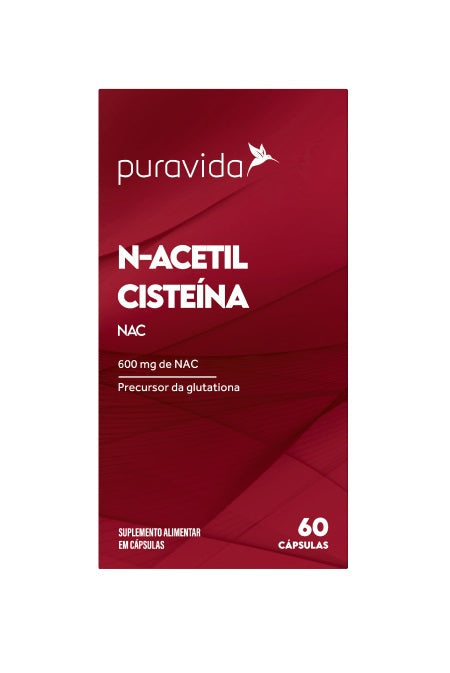 PURAVIDA - NAC N-Acetil Cisteína (60 Cápsulas)