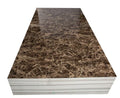 PVC UV Marble Stone Board - Brown Net Color