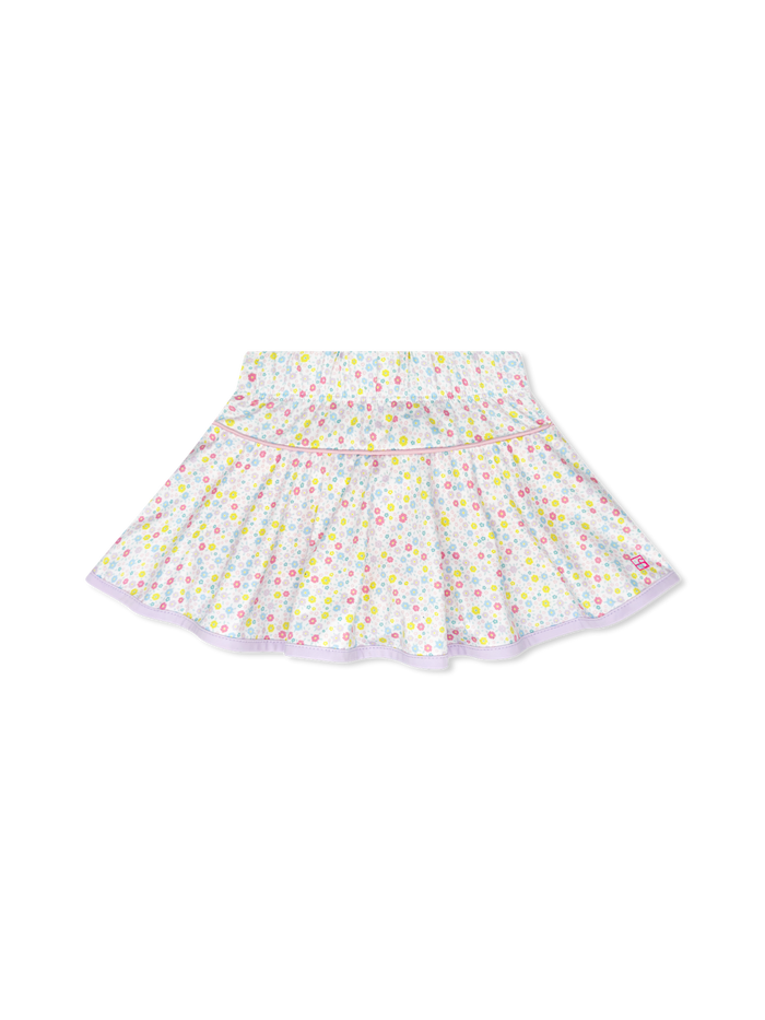 Quinn Skort - Sunny Day Floral, Cotton Candy Pink