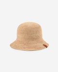 Rafia cloche hat