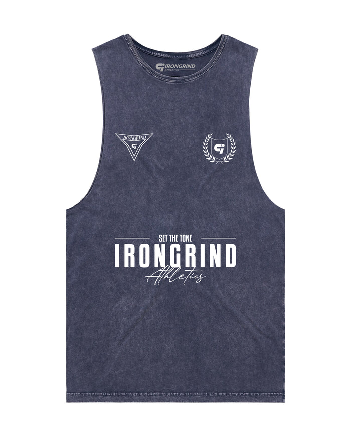 'Real Grind' Stone Wash Barnard Tank